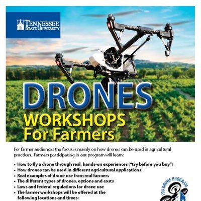 ANR Extension Program Leader and specialist at Tennessee State University focused on drone training, soil health, and winter canola production