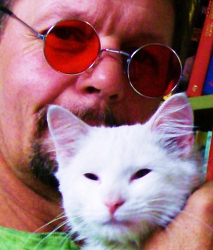 My Cats name is Blacky.My name is- Superstar-Mobile-MLM-Lead-Guru... Oh no.That doesn't work.VIDEO-This will rock your Socks and...Yep-It's Mobile Marketing.!
