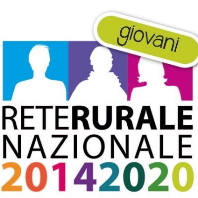 Account del Gruppo di lavoro Giovani della Rete Rurale Nazionale.