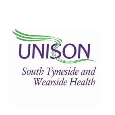 South Tyneside and Wearside Unison branch, Proud to be representing all the hard working health workers in the North East.