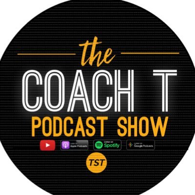 CoachTPodcast's profile picture. Host 🗣 Coach T • Fresh, Informative Interviews with Sport Figures from Around the Globe! • Presented by @TST_Training | Available on @Youtube @Spotify @iTunes
