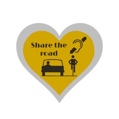 Sharing the road is caring for others!