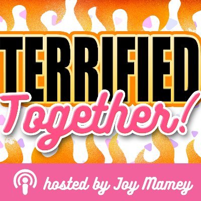NEW: The podcast about stuff we're afraid of, cause when we're terrified together it makes the world a little less scary. Hosted by comedian Joy Mamey @joymamey
