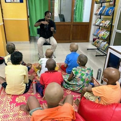 I teach photography to cancer kids and cancer survivors helping them battle cancer through creativity and better mental health @rajennair