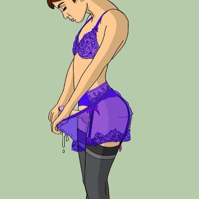 Mature daddy anime sissy