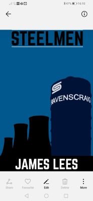 Gritty account of the experiences of a group of steelmen as they hurtle towards inevitable redundancy. The love, hurt, grime, the dirt, the swally #theCraig