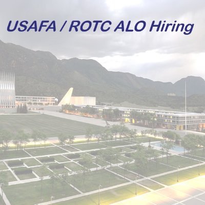 USAFA/AFROTC ALO Recruiting Team!  Become an ALO, shape the future of the Air Force!