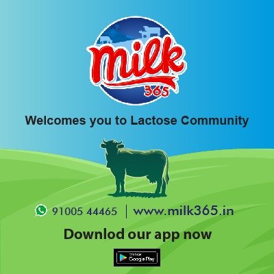 milk365 is online based company of dairy products. All brands of milk, curd is available. Book online any time before 8.30pm.