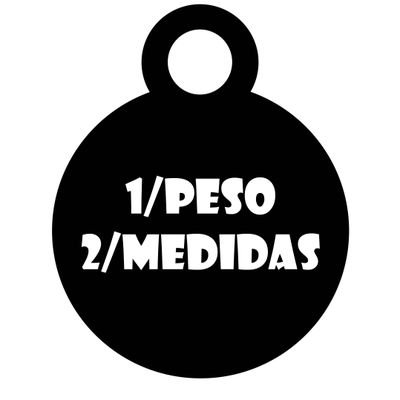 Meu nome é 1 Peso e 2 Medidas, não 2 pesos e 2 medidas. Cansei de usarem tanto meu nome errado.