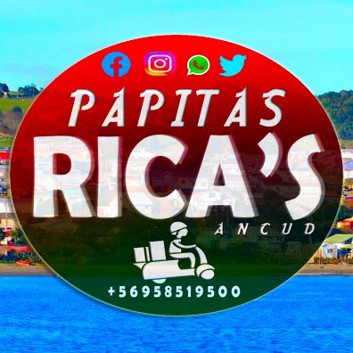 Papitas Rica's Ancud
Reserva tu pedido y aprovecha las promociones!
Las mejores papas de Ancud.