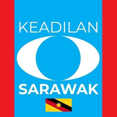Laman Twitter rasmi Parti Keadilan Rakyat (KEADILAN) Sarawak