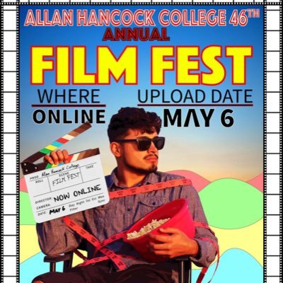 Twitter page for Allan Hancock College's 46th annual Film Festival. This year we are going remote and online this year for 2020. Stay tunes for details!