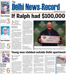 The Delhi News-Record is a community newspaper published every Wednesday in Delhi, Ontario.