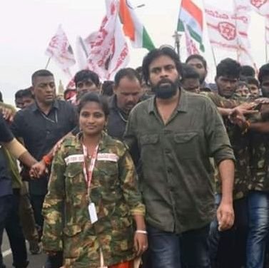 TejaswiJanasena's profile picture. janasena sinikuralu