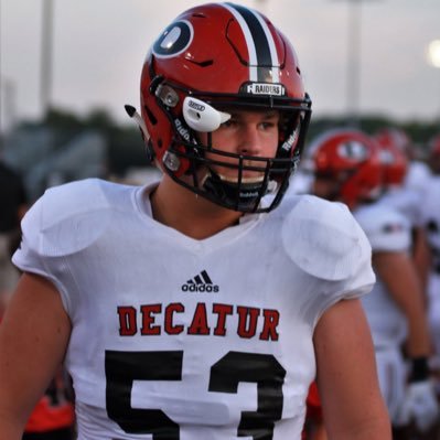 Decatur High School 21’ | 6’5 | | 265 | | 26 ACT | | 4.0 |