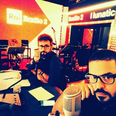 Qui parlo quasi solamente della mia passione calcistica
Autore radiotelevisivo, conduttore su Radio 2 e Rai 2. Ti aspetto dal lunedì al venerdì notte