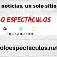 SoloEspectaculos(@Soloespectanet) 's Twitter Profile Photo