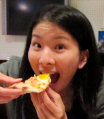 i like to eat and travel.