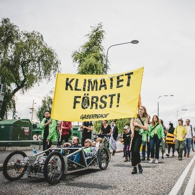 @GreenpeaceSE local group in Stockholm, Sweden
