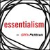 Essentialism Podcast (@essentialismpod) Twitter profile photo Essentialism Podcast (@essentialismpod) Twitter profile photo