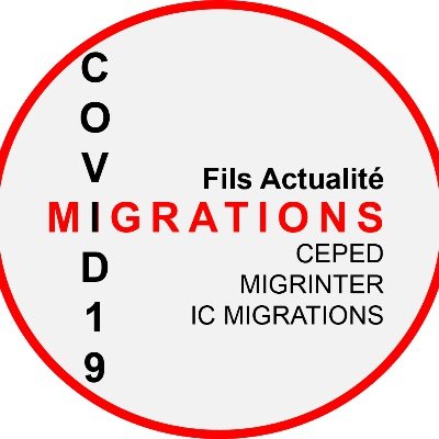 CovidMigration's profile picture. Analyser l’information médiatique, identifier les nouvelles problématiques dans les pays d’origine, de transit et d’accueil, diffuser une cartographie dynamique