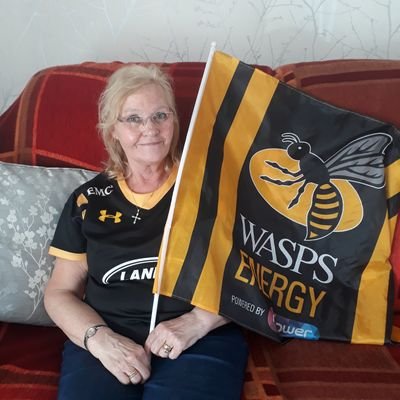 A wasp supporter since 2003  & England supporter and loves red wine hubby loves real ales