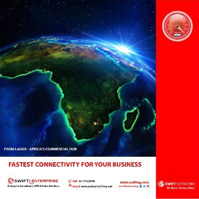 A leading residential and business broadband service provider located in Lagos, Nigeria.