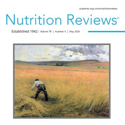 Nutrition Reviews is a highly cited monthly peer-reviewed journal that specializes in the publication of authoritative and critical literature reviews.