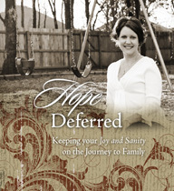 A book providing hope to those dealing with infertility, in the process of adopting or parenting a special needs child. Authored by Andrea Harrington.