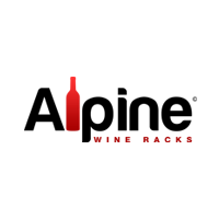 Unique wine racks handmade from recycled skis in Vermont.