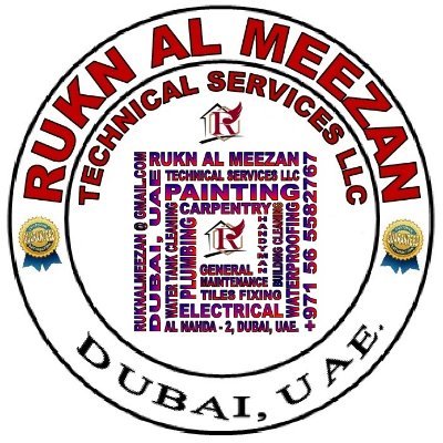 Welcome to Rukn AL Meezan Technical services!
Our service Painting,Carpentry,Tiles & interlock fixing,Water proofing,Deck contractions,Electrical e.t.c...