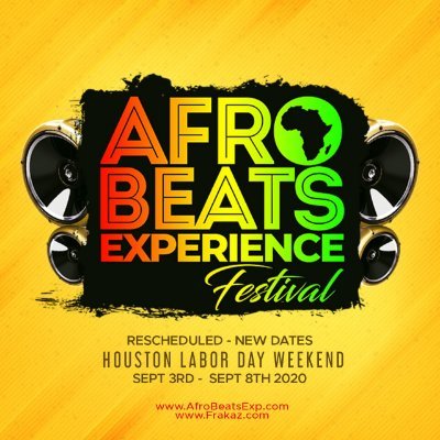 2021 Afro Beats Experience Festival & 
2021 Dallas Reggae Festival

https://t.co/kpFOP7DQlW
