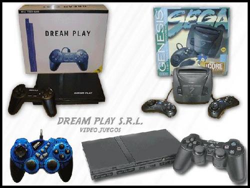 Importadores y distribuidores mayoristas de Consolas, juegos y Accesorios de Video Juegos 
info@dreamplay.com.ar
