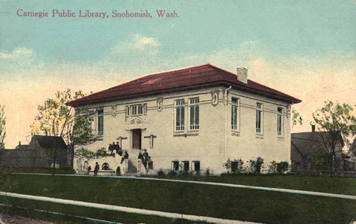 The Snohomish Carnegie Foundation is a citizen-based organization that works to restore the 1910 Carnegie Library building and grounds.