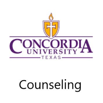 The official twitter account of Concordia University Texas Counseling