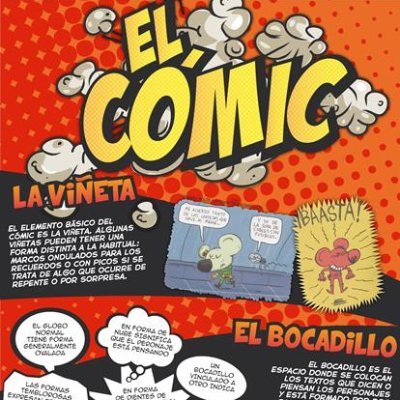 Descubre el maravilloso mundo del cómic.