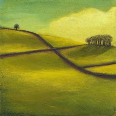 Painting rural landscapes in the west country