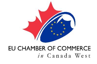 The EU Chamber of Commerce in Canada West is a non-profit, bilateral trade organization, facilitating trade and investments between EU and Western Canada.