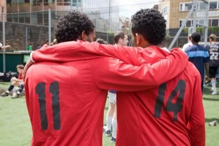 London-based charity that uses football to empower young people from refugee and asylum-seeker backgrounds.
