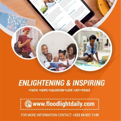 Just the right place to get inspired. Official Twitter Handle for #floodlightdaily.com; a faith and family blog. For enquiries,  email info@floodlightdaily.com