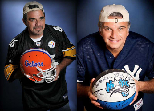 Aficionados of fine Italian food & wine. From Brooklyn to Pittsburgh, 2 longtime Floridians who love sports.Go Magic! Big 810 AM  Tue Wed Thu afternoon 5-6PM