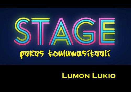 Lumon-lukion STAGE tv-sarjan Twitter profiili!