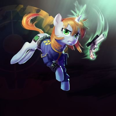 My is LittlePip. I'm the protagonist of the original Fallout: Equestria
I'm mostly known as The Lightbringer by the Equestrian Wastelanders