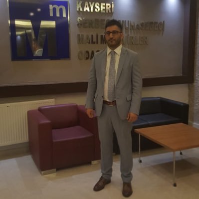 Erciyes Üniversitesi Maliye , Mali Müşavir, 💛💙, 2019-2022 Türmob Türhak üyesi, 2022-2025 Türmob Mesleki Hizmetleri Geliştirme ve Ücret Tespit Kurulu Başkanı