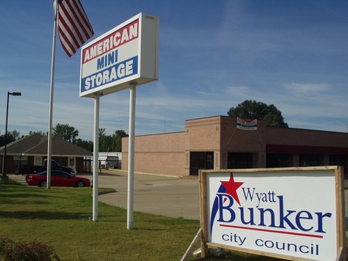 I'm a real live fake county politician that started off small, in a storage building. Look at me now maw!
