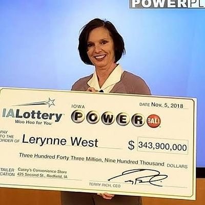 I am Lerryne West New Jersey Powerball winner of $343,900,000. I'm giving away $100,000. cash to my few followers on twitter .. God bless America 🇱🇷🇱🇷🙏