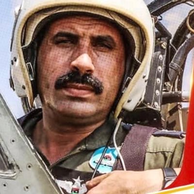عميد طيار محمد قنونو - المتحدث الرسمي باسم الجيش الليبي Colonel Pilot Mohammad Qanunu - Spokesman of the Libyan Army
