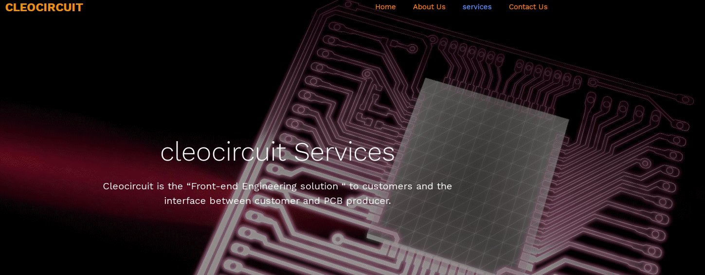 Cleocircuit offers “World class one-stop PCB CAD/CAM and Front End Solutions” for PCB manufacturers