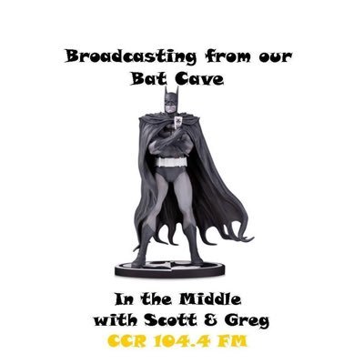 Scott and Greg In The Middle 10 a.m - 12p.m every Wednesday on Chelmsford Community Radio https://t.co/0MNWXgesly @ChelmsfordCR.Now on 104.4fm