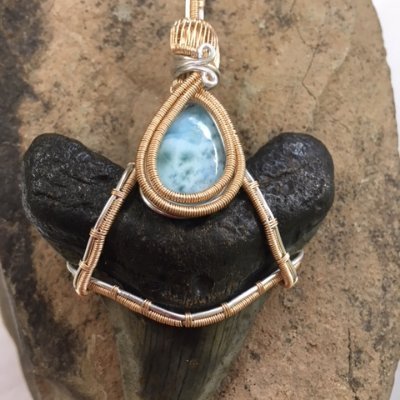 GEMS4U is going on 13 years! We wire wrap crystals, stones and REAL Megalodon Teeth!   We also have Crystal Specimens, Charm Bracelets and handmade jewelry.